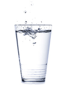 Image of a glass of water.